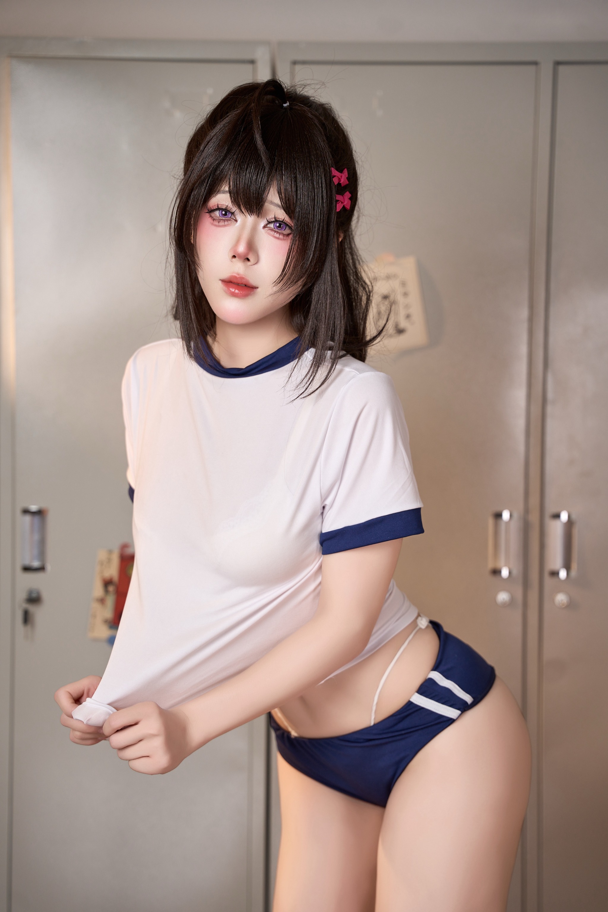 九言 – NO.117 棕色尘埃2 罗安·体操服[75P]-XikXak